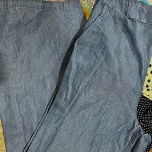 Long New York & Co tie back culotte